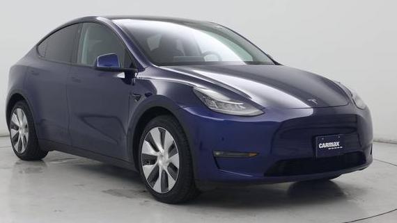 TESLA MODEL Y 2021 5YJYGDEEXMF192271 image